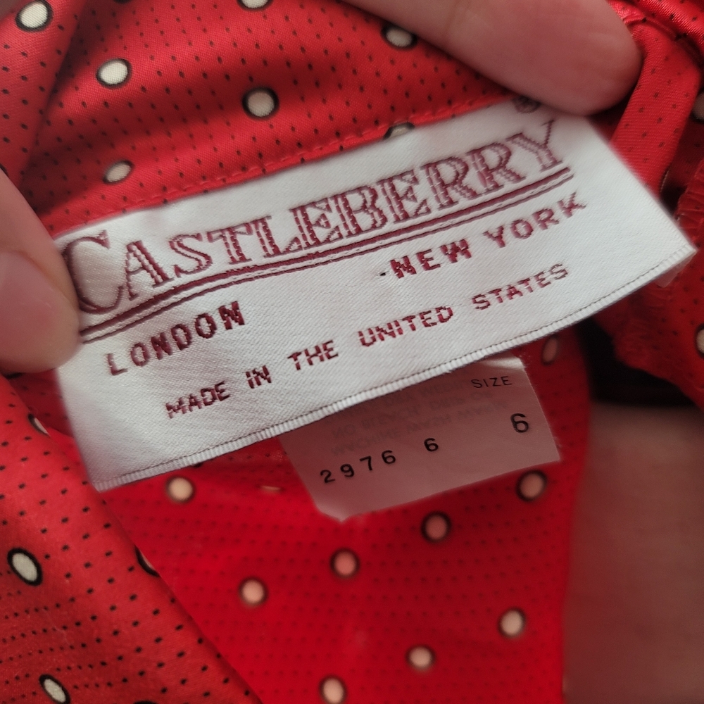 Vintage Castleberry blouse - Picture 3 of 8